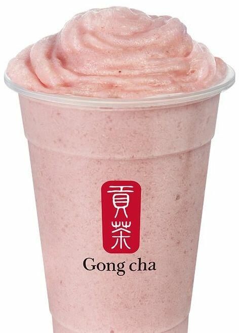 Strawberry Milk Slush