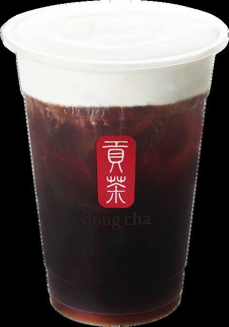 Milk Foam Black Coffee