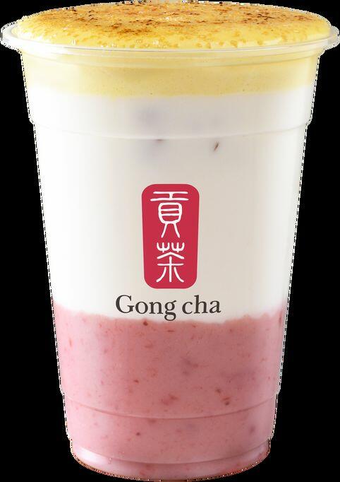 Crmebrulee Strawberry Latte
